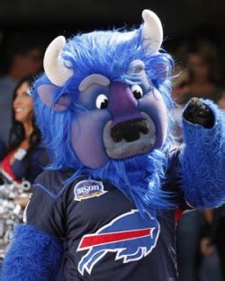 Buffalo Bills air filled team mascot